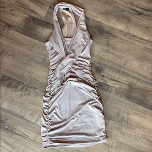 Fredericks of Hollywood gray/silver party dress